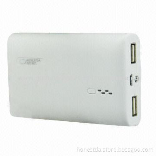 S3 External Battery Power Bank 6,600mAh with Dual-USB Output Ports